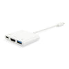 Ausrüstungsausrüstung 133461 USB Typ C zu HDMI FEMAL FEIBE USB Ein weiblicher PD -Adapter, 4K, Pastiker, 15 cm, weiß