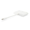 Ausrüstungsausrüstung 133462 USB Typ C bis VGA Female USB Ein weiblicher PD -Adapter, 1080p, 15 cm, weiß