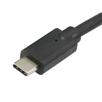 Ausrüstungsausrüstung 133468 USB-Typ-C zum DVI-D-Kabel, männlich, Straight, 1,8 m, Schwarz