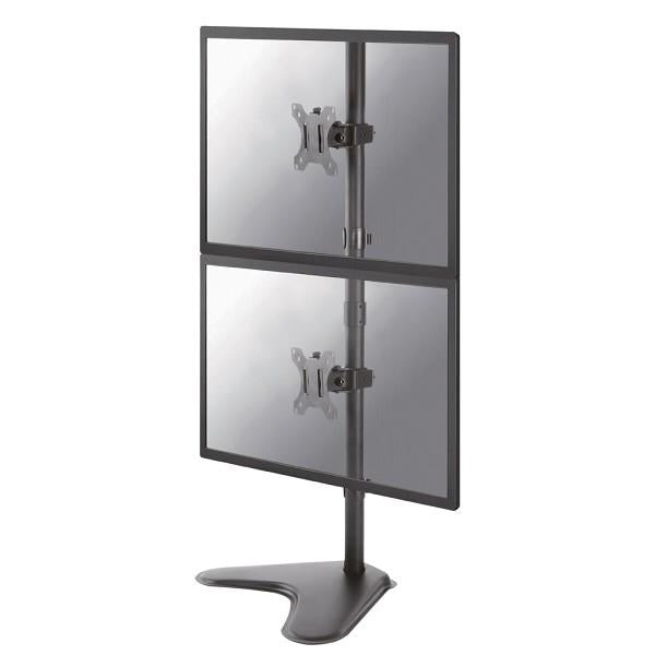 Neomounts Neomounts FPMA-D550DDVBlack Full Dual Desk Mount, 2x 10-32, 16 kg, 91 cm, 75x75