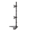Neomounts Neomounts FPMA-D550DDVBlack Full Dual Desk Mount, 2x 10-32, 16 kg, 91 cm, 75x75