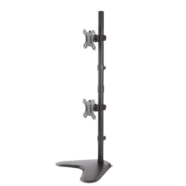 Neomounts Neomounts FPMA-D550DDVBlack Full Dual Desk Mount, 2x 10-32, 16 kg, 91 cm, 75x75