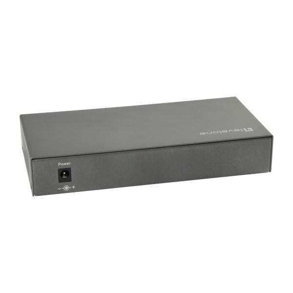 LevelOne LevelOne GEP-0823 8-Port Gigabit Poe Switch, 802.3at AF Poe, 120W