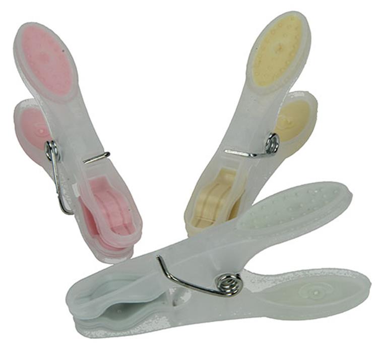 Moerman 1003413 - Wäscheklammern Softgrip 24 Stück | 12 Stück