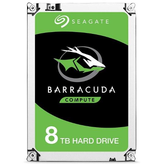 Seagate ST8000DM004 Barracuda HDD, 8 TB, 3,5, SATA3 6 Gbit / s, 5400 U / min, 256 MB, 220 MIBs