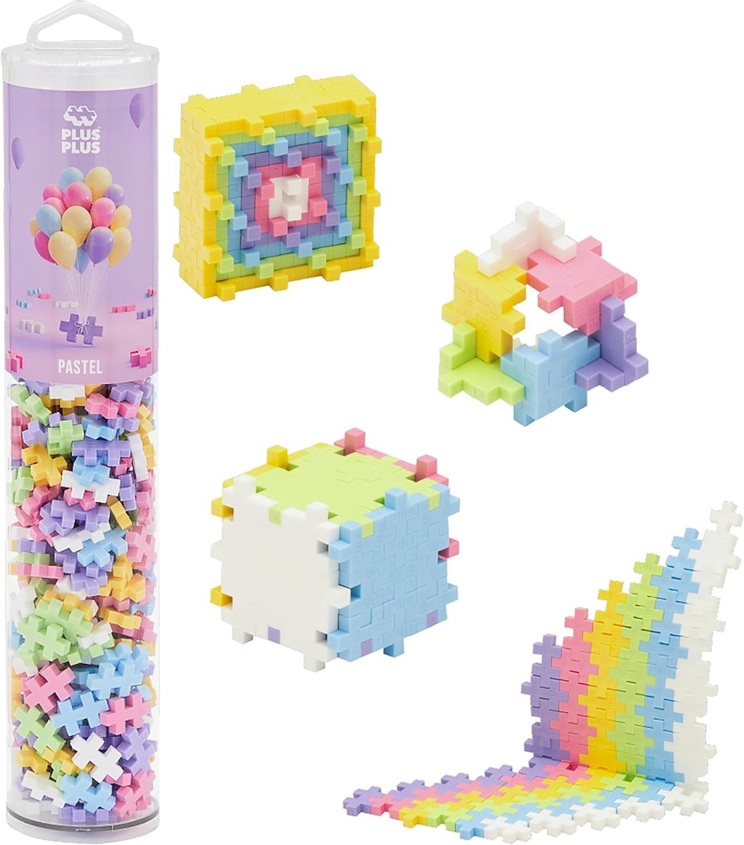 Plus Plus Tube Pastell Plus-Plus: 240 Stück (4187)
