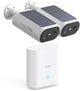 Aosu Solarcam P1 Se – 2 Sicherheitskameras mit 2K-Auflösung – Solarenergie – 2-Wege-Audio – KI