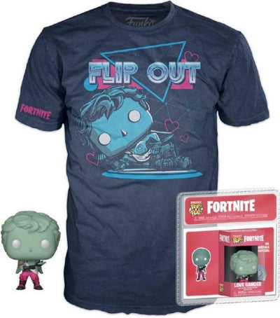 Funko Pocket Pop! T-Shirt Fortnite Love Ranger - Größe XL