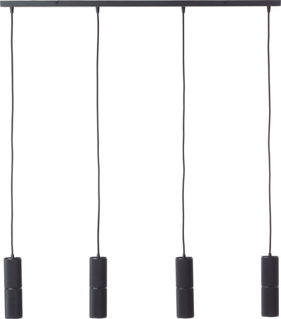 Brilliant Marty - Hängelampe - 4-flammig - LED 4xGU10 - Schwarz