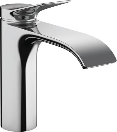 Hansgrohe vivenis – Waschtisch-Mischbatterie – Einhebelbedienung – mit Ablaufgarnitur – Größe 110 mm – Chrom
