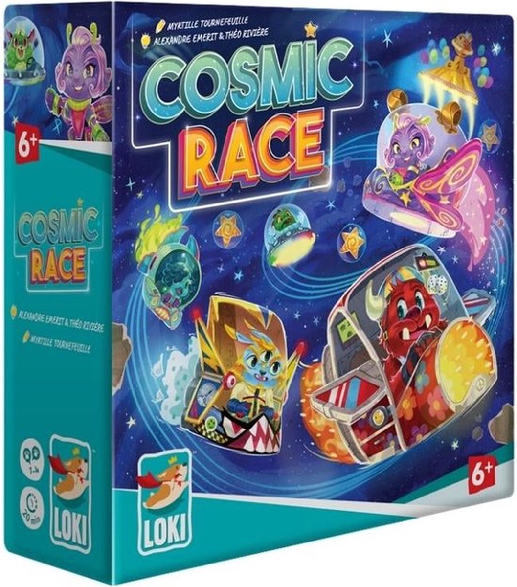 Loki kosmisches Rennen – Brettspiel
