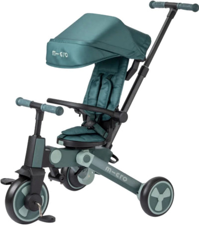 Mikro-Dreirad | Dreirad in der Farbe Matcha für Kinder von 6 Monaten bis 2 Jahren | maximal 25 kg