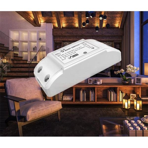 WOX WOX R4967 WiFI Switch angetrieben von Tuya, 10A, 2300W, 100-240VAC 50-60Hz, Wi-Fi