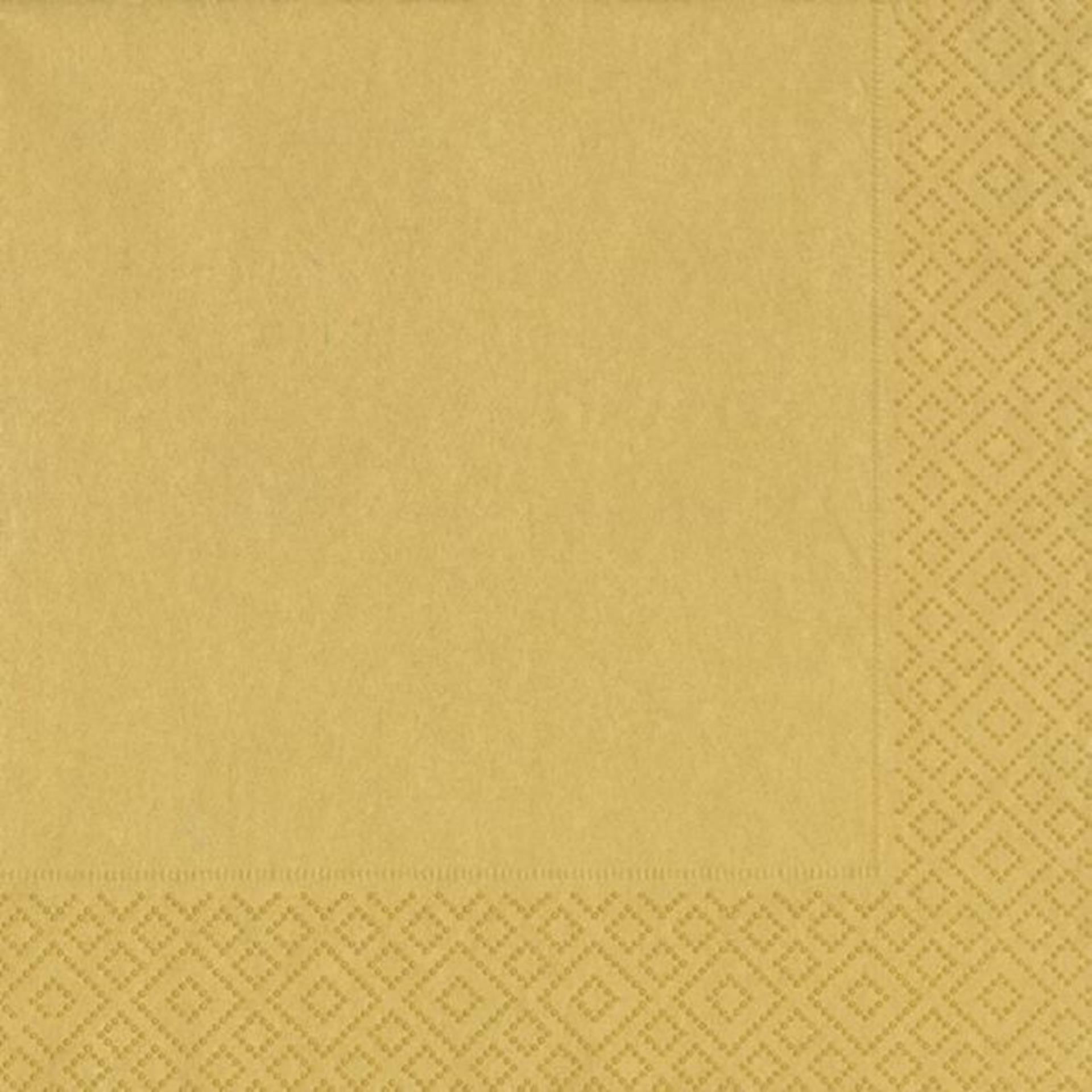 Duni Servietten 33x33cm gold