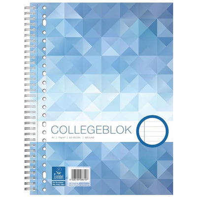 Ecolabel-Vorlesungsblock 23r A4 liniert 22x29,5cm 5 Stk