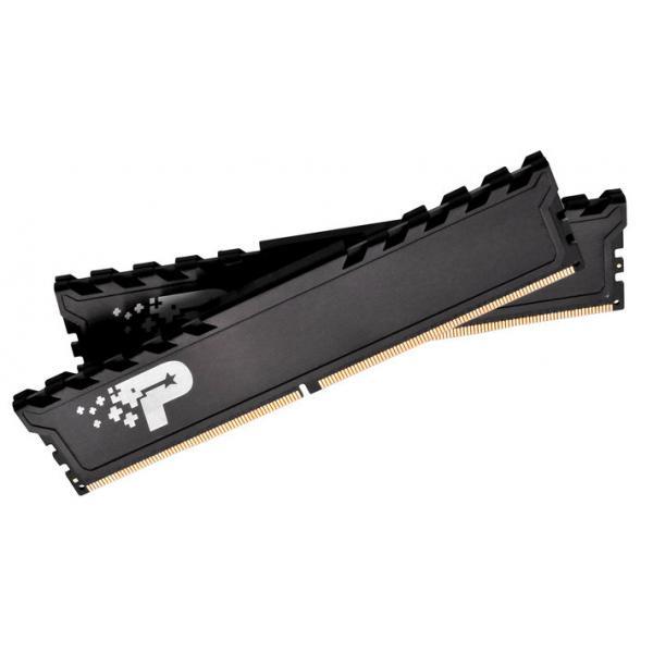 Patriot Patriot PSP416G2666KH1LONG DIMM SL Premium, 16 GB Kit, DDR4, UDIMM, 2666 MHz, CL19, 1,2 V, Wärmeschild