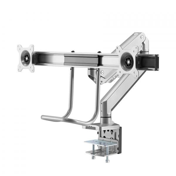 Neomounts Neomounts NM-D775DXSILVER Flachbildschirm TV-Schreibtischhalterung 8 kg, 1032, 100x100 mm, Silv