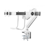 Neomounts Neomounts NM-D775DXWHITE Flatbildschirm TV-Schreibtischhalterungsklemme 8 kg, 10 32, 100x100 mm, WHI - afbeelding 5