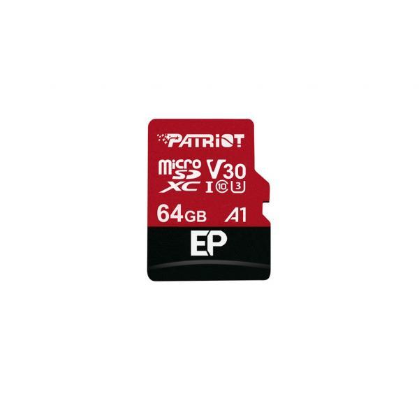 Patriot Patriot PEF256PEP31MCX EP Series Hochleistungs -Micro SDXC, 256 GB, 4K, V30 A1, 100 80MB s