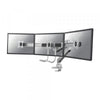 Neomounts Neomounts Nm-D775DX3ilver Flat Screen Desk Mount, 17 27, 6 kg, 100x100 mm, Klemme, sil