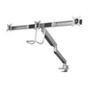 Neomounts Neomounts Nm-D775DX3ilver Flat Screen Desk Mount, 17 27, 6 kg, 100x100 mm, Klemme, sil