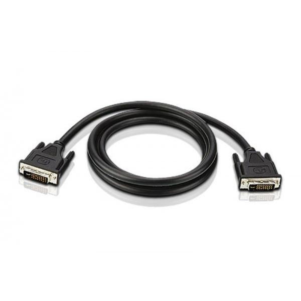 Adj adj 300-00065 a V Kabel, DVI -> DVI 25p Dual Link, Ferrit, M M, 3M, Schwarz, Blase