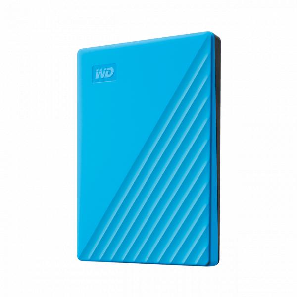 Western Digital Western Digital WDBPKJ0040BBL-WESN My Pass External HDD, 4TB, USB 3.2 Gen 1, Blau
