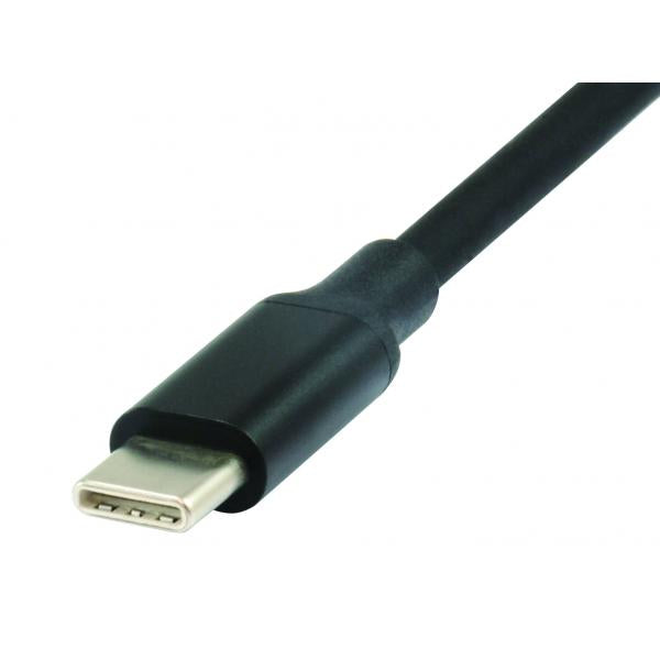 Conceptronic Concepttronic Donn01b Donn USB-C an HDMI-Adapter, USB 3.2 Gen 1 (3.1 Gen 1) Typ-A C, HDMI, Schwarz