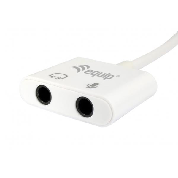 Ausrüstungsausrüstung 133460 USB an Audioadapter, USB -Typ -c -> 3,5 mm Buchse