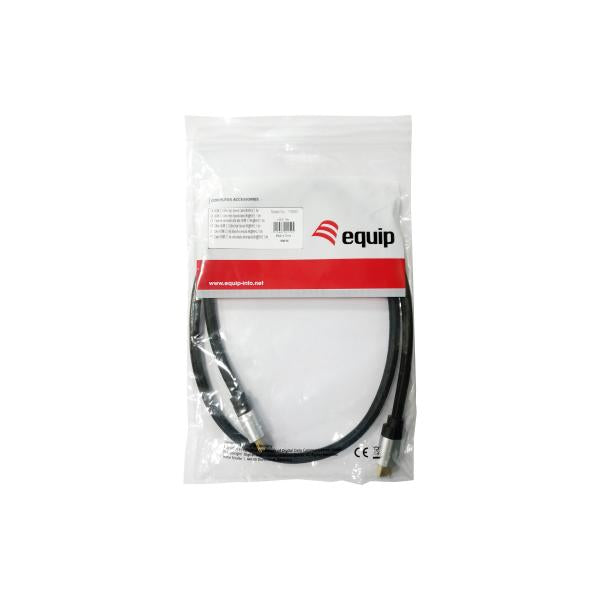 Ausrüstungsausrüstung 119381 HDMI 2.1 Ultrahoch -Hochgeschwindigkeitskabel, HDMI Typ A -> HDMI Typ A 48 Gbit S, ARC, 2M, Schwarz
