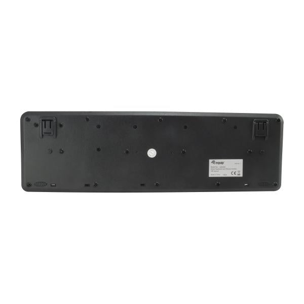 Ausrüstungsausrüstung 245200 Kabeltastatur- und Maus -Combo -Deutschland -Layout, USB, QWERTY, 105 Taste, 1000 DPI, Schwarz