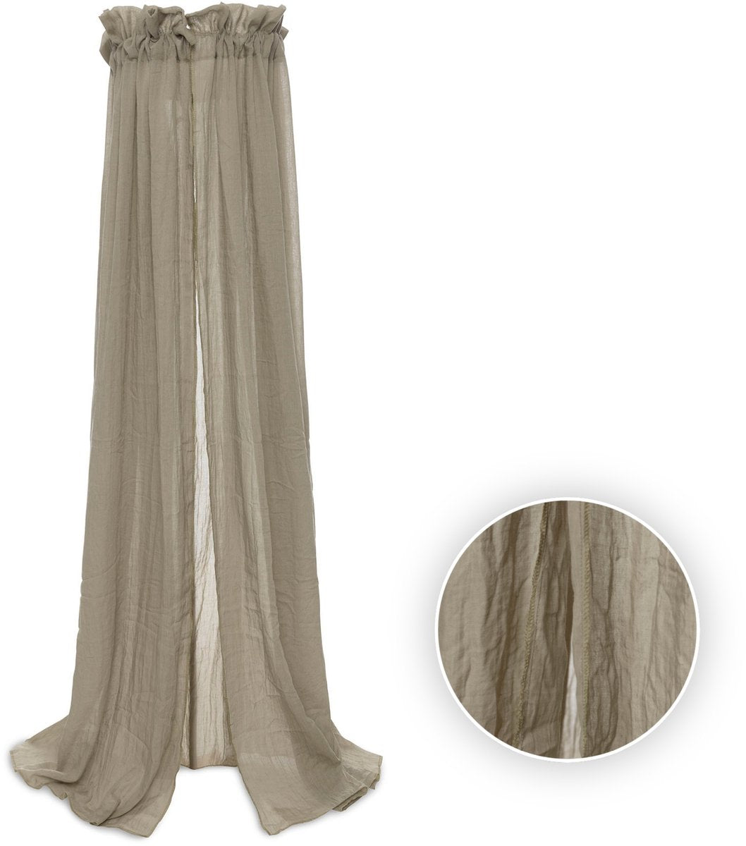 Jollein Schleier Vintage 155cm olivgrün