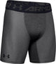 Under Armour UA HG Armour Shorts – Graue Herren-Sporthose – Carbon Heather – Schwarz