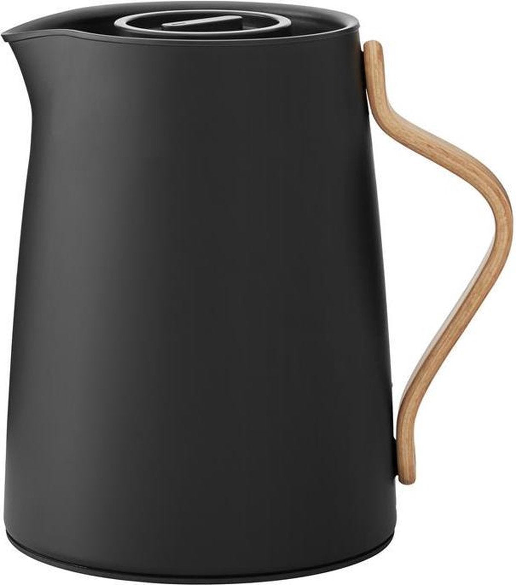 Stelton Emma Vacuum - Teekanne mit Filter - 1 Liter Mattschwarz