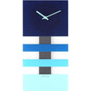 Nächste Zeit Nächstemime KLOK 2855BL BOLD Streifen, 38x19 cm, Wand, blau