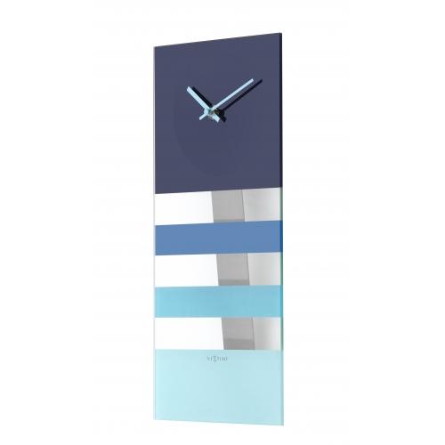 Nächste Zeit Nächstemime KLOK 2855BL BOLD Streifen, 38x19 cm, Wand, blau