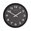 Nächste Zeit Nächstime Klok 2906 mA Mercure, Ø 25 cm, Wand, Schwarz