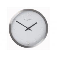 Nächste Zeit Nächstemime Klok 2991ar Paniki Nummer, Ø34 mm, Wand, weiß
