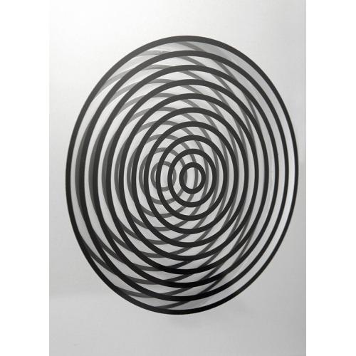 Nächste Zeit Nächstemime KLOK 3028 auf Uhr, 16x30,2 cm, Wand, Glas, Silber