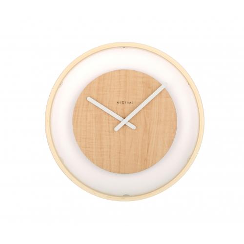 Nächste Zeit Nächstemime Klok 3046 Holz Look, Ø30 cm, Wand, Holz