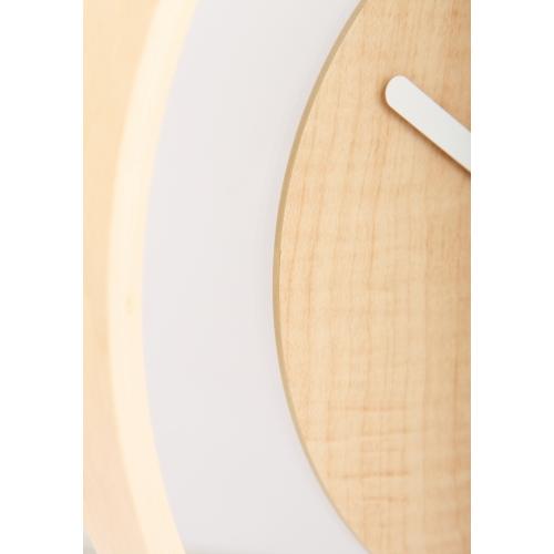 Nächste Zeit Nächstemime Klok 3046 Holz Look, Ø30 cm, Wand, Holz