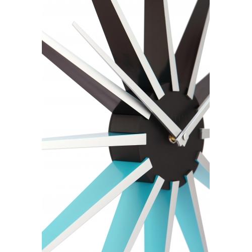 Nächste Zeit Nächstemime KLOK 3051BL Nova, Ø50 cm, Wand, schwarzblau