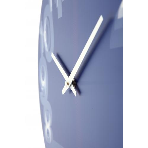NÄCHSTEMIMMER NOTHER INTERIME KLOK 3077BL 3D, Ø39,5 cm, Wand, blau weiß