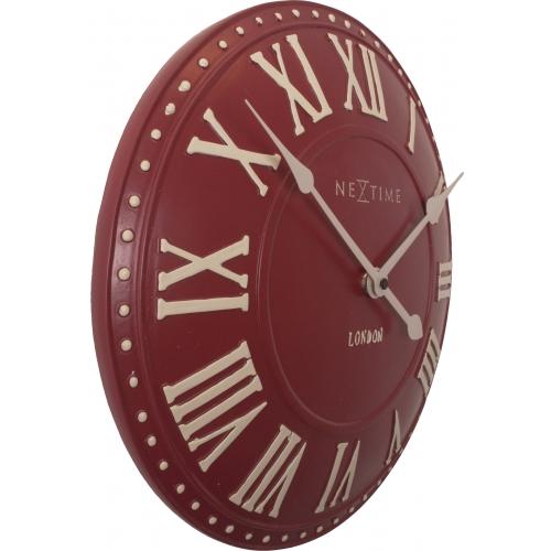 Nächste Zeit Nächstemime Klok 3083ro London Roman, Ø34,5 cm, Wand, Rotwittchen