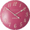 Nächste Zeit Nächste Zeit Klok 3084rz London Arabisch, Ø34,5 cm, Wand, rosa Weiß