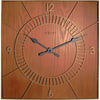Nächste Zeit Nächstemime KLOK 3112BR Wood Square, 50x50 cm, Wand, Braun