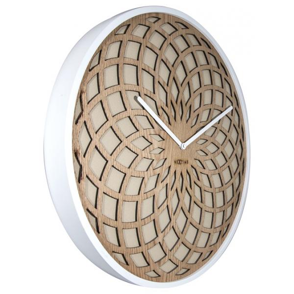 Nächste Zeit NOLETIME KLOK 3149BE SONNE GROSS, Ø50 CM, MAL, BEIGE