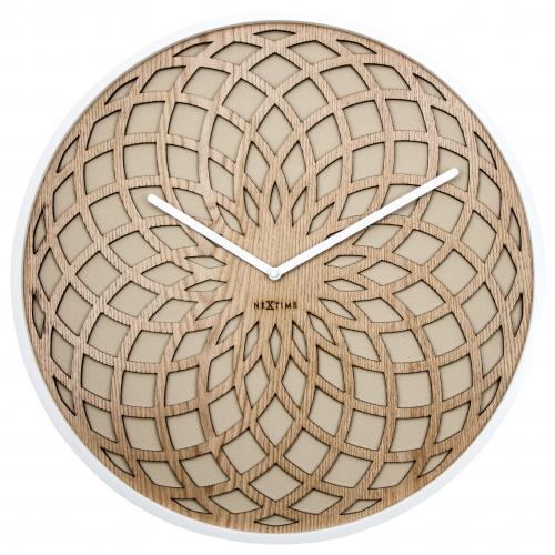 Nächste Zeit Nächstemime KLOK 3150BE SONNE SUN, Ø35 cm, Wand, Beige