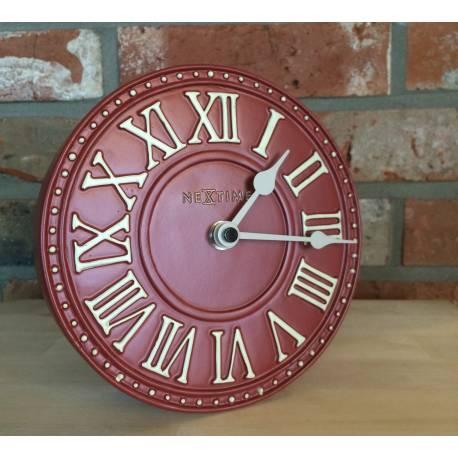 Nächste Zeit Nächste Zeit Klok 5187ro London Tisch, Ø16 cm, Wand, Rotwittchen