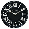 Nächste Zeit Nächstemime KLOK 5187ZW London Tisch, Ø16 cm, Wand, schwarzes Weiß